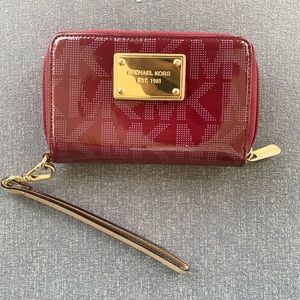 Vintage Burgundy Michael Kors Purse